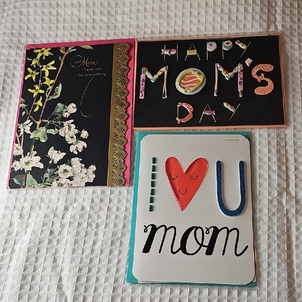 Set of Three Mother's Day Cards